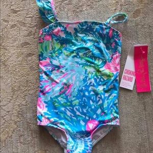 NWT girls lilly pulitzer swim suit
